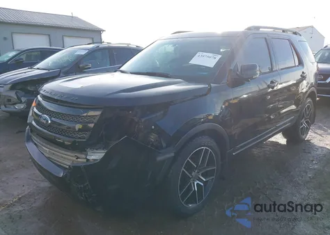 2015 Ford Explorer Sport из США, поврежденный, VIN 1FM5K8GT5FGC02701